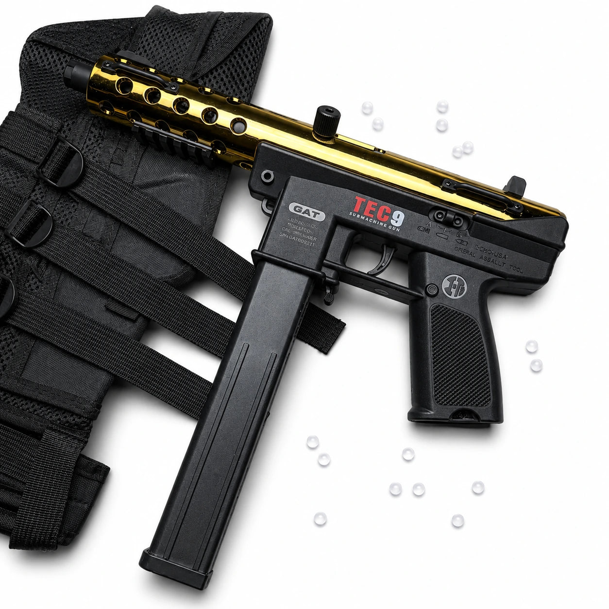 Tec-9 Electric Gel Blaster Gun in india Hobby Grade