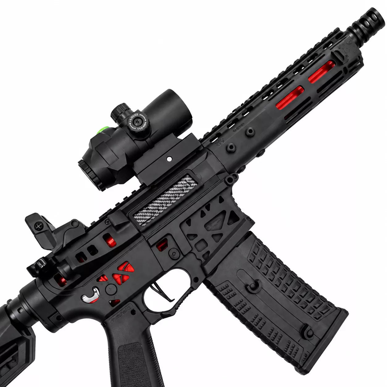 N4 Style Electric Gel Blaster Toy | Semi & Full Auto, Adjustable Stock & 20-25m Range