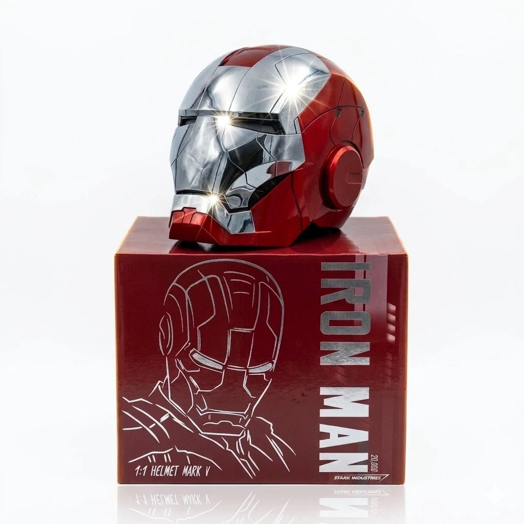 Iron Man MK5 Helmet Limited Edition (Licensed Certified) with Voice Control & Remote