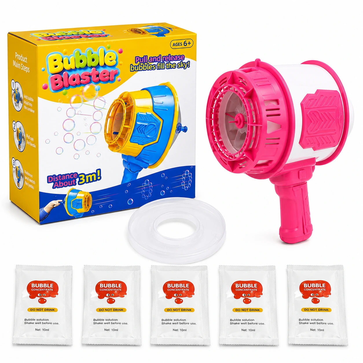 Air Bubble Blaster | 10–12 Metre Air Range