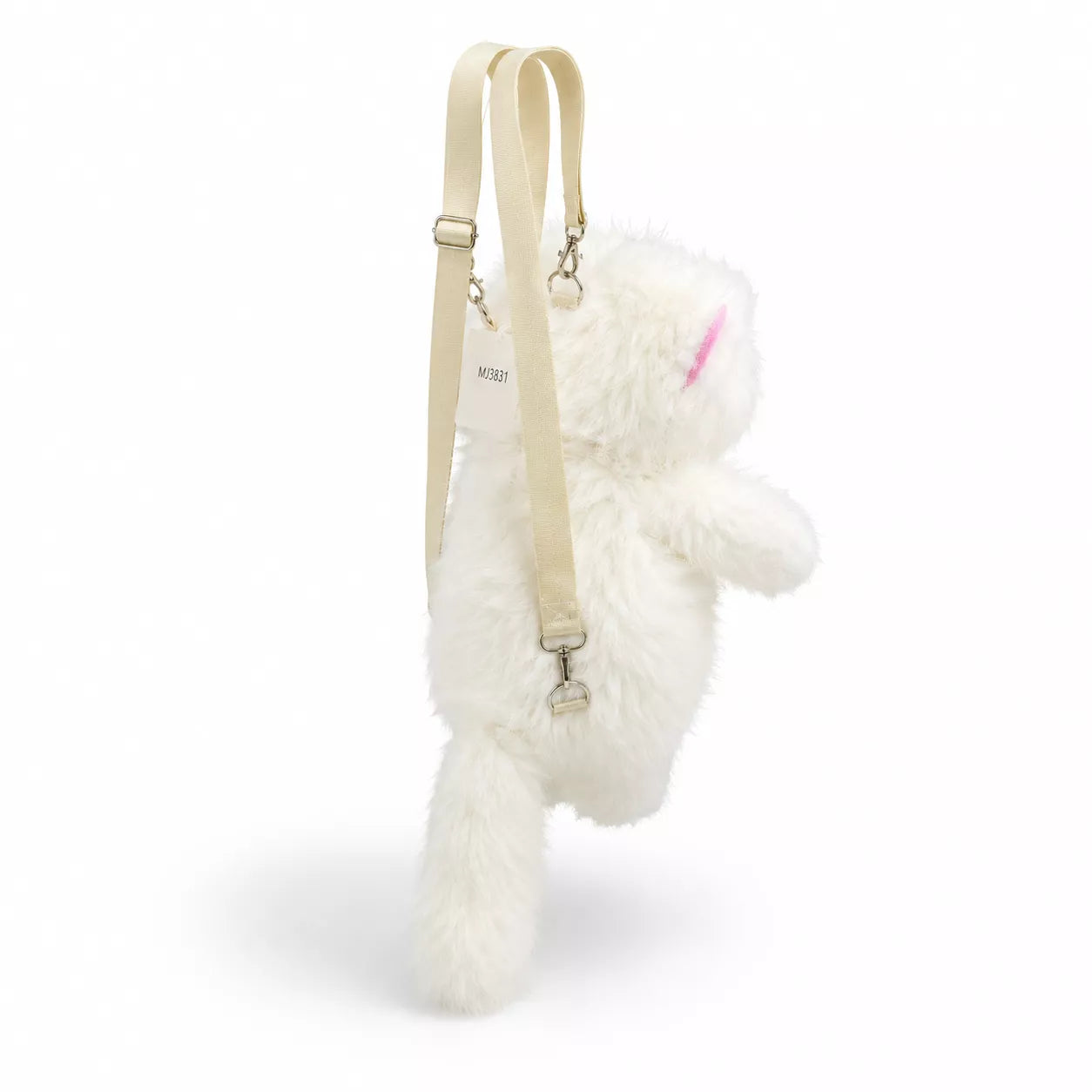 Cute Cat Plush Shoulder Bag with Voice