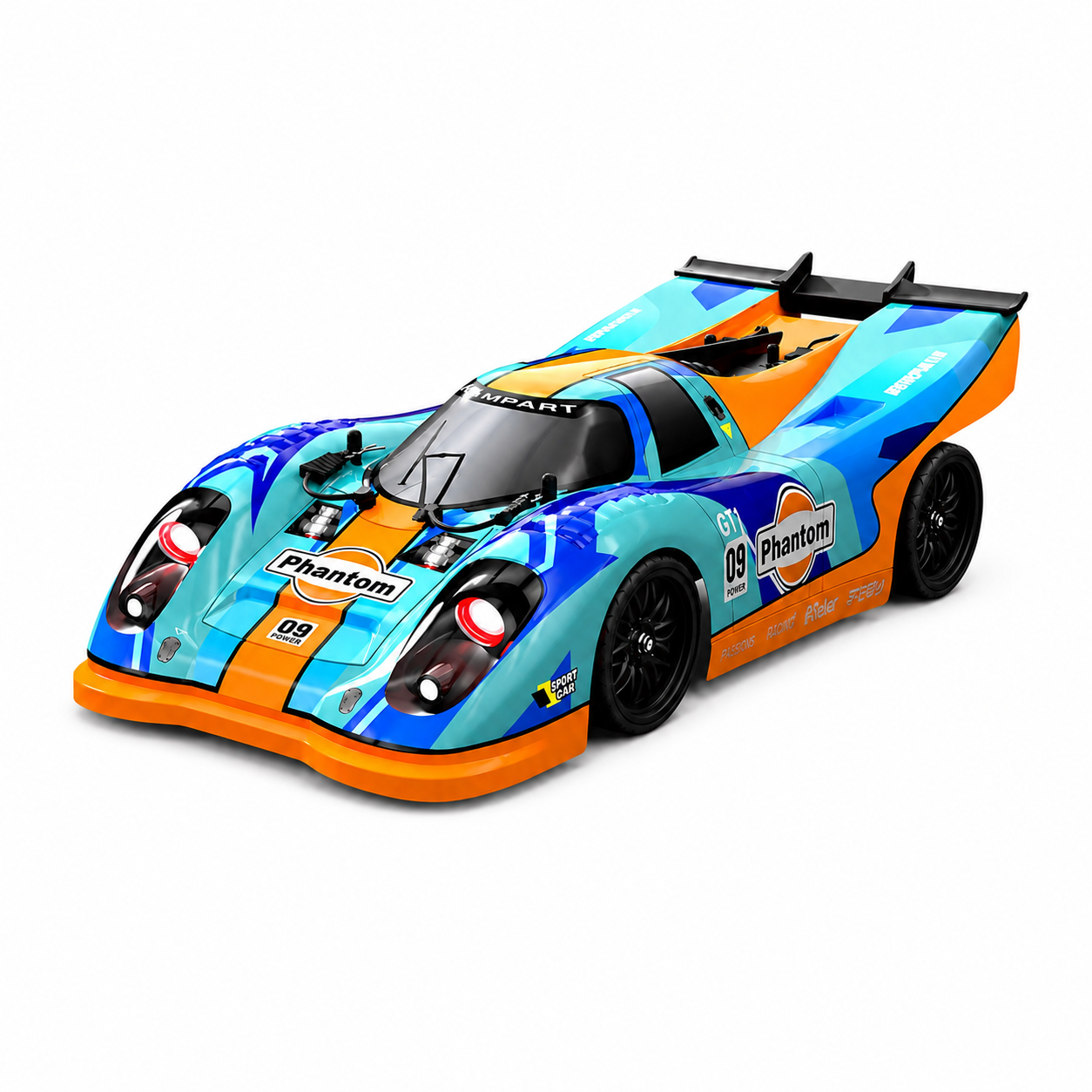 Phantom Pro 09 TopGear 4WD Brushless RC Car- 70KM/H Hobby Grade