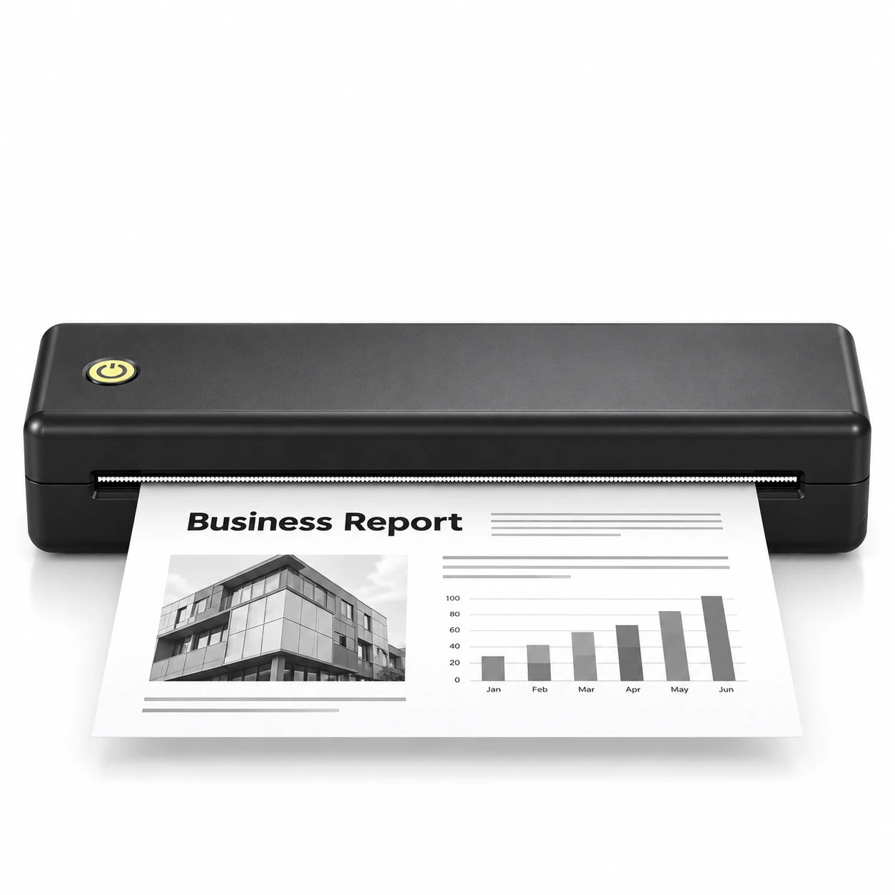 A43 Portable A4 Thermal Printer | Wireless Inkless Document Printer
