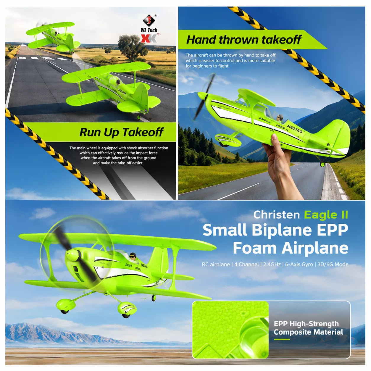 A310 Brushless RC Airplane | 3D & 6G Gyro Flight