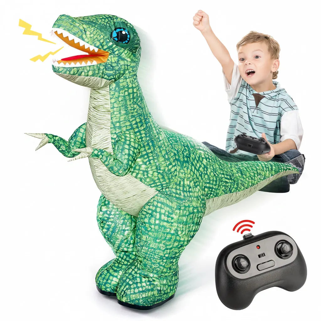 Remote Control Inflatable Dinosaur Toy