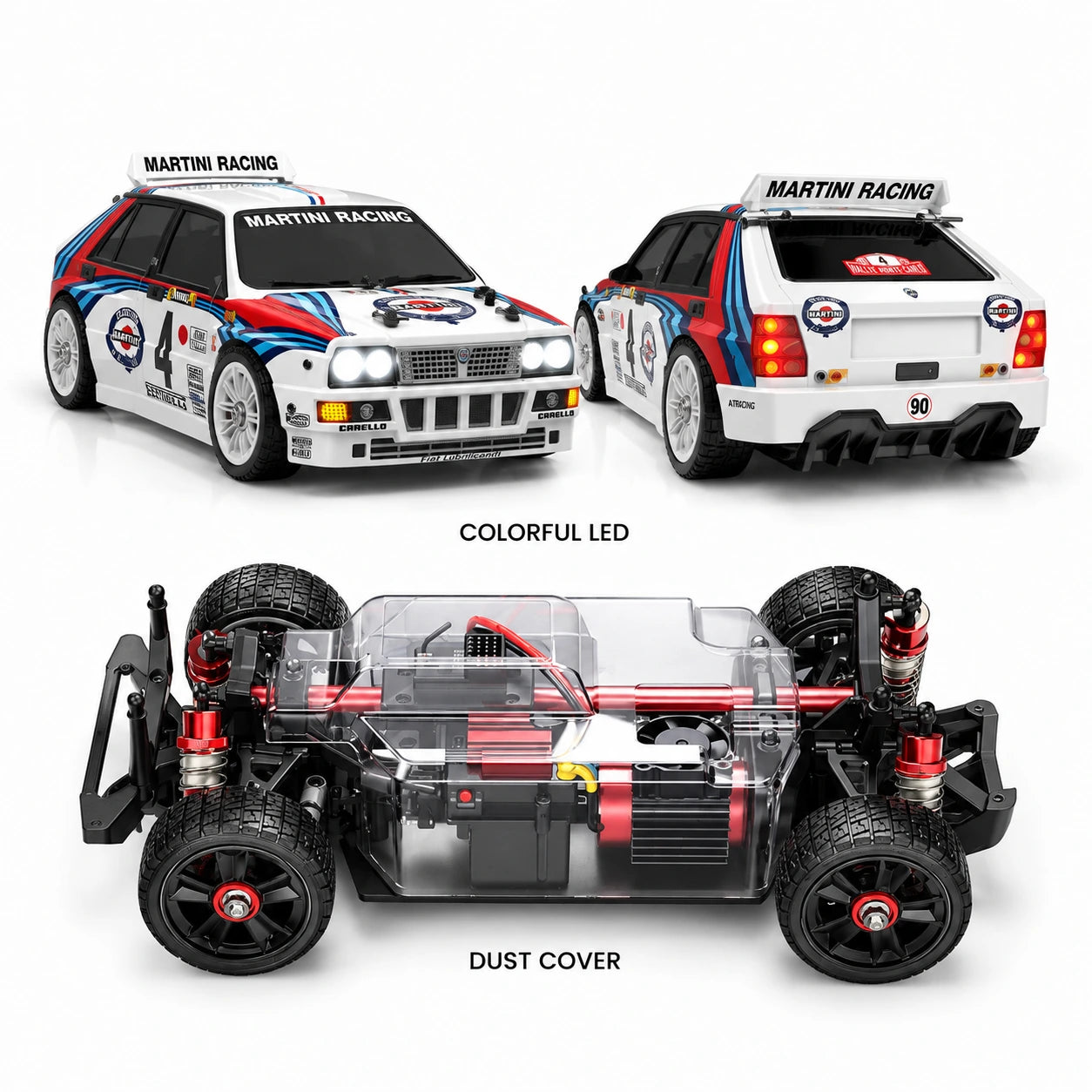 MJX Hyper Go 14302 1:14 Brushless 4WD Rally RC Car