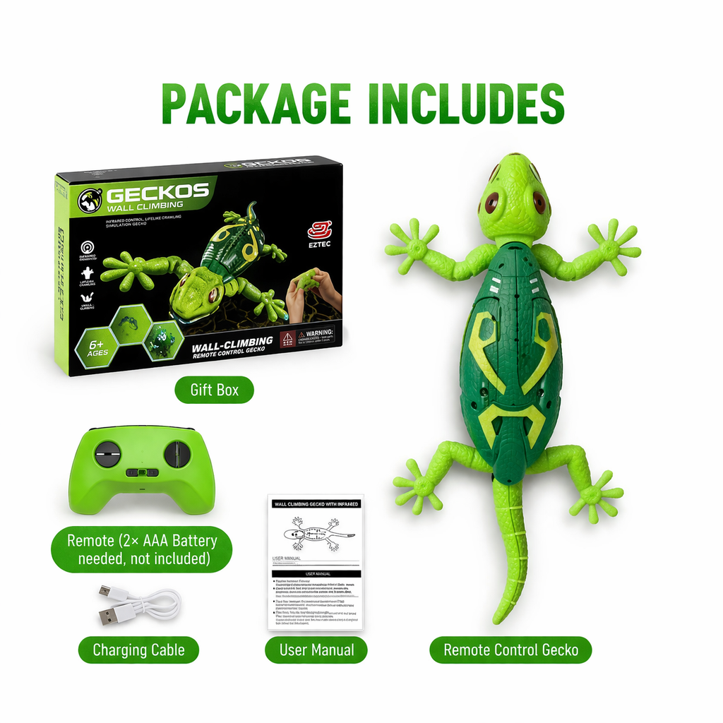 Wall Climbing RC Lizard