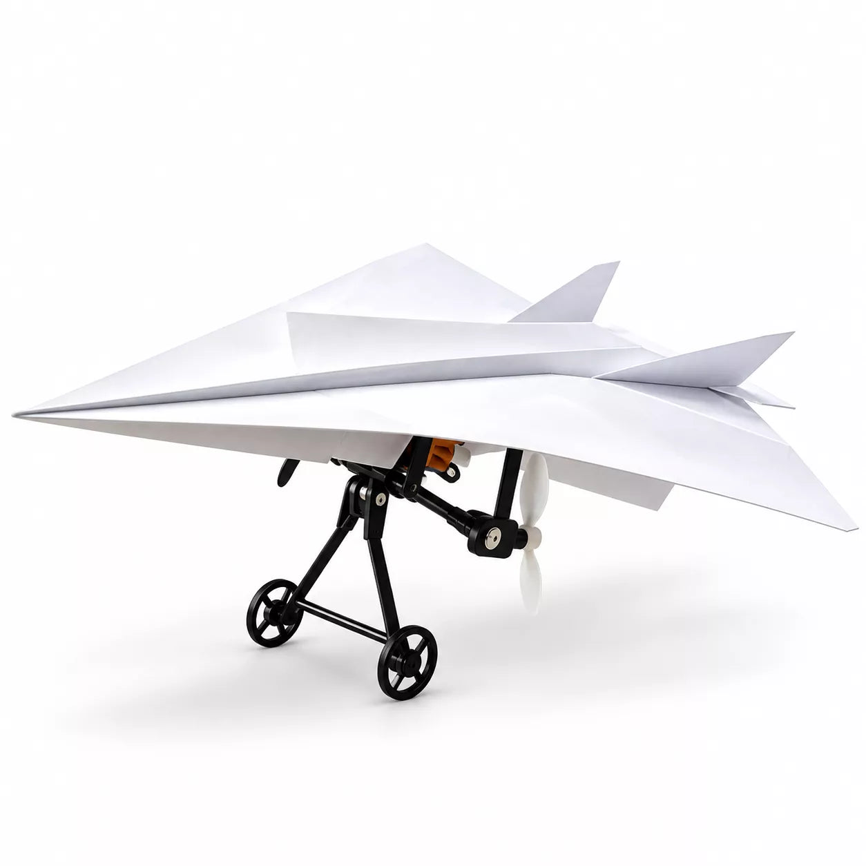 RC Paper Airplane Kit | DIY Remote Control Electric Paper Plane with Dual Propellers