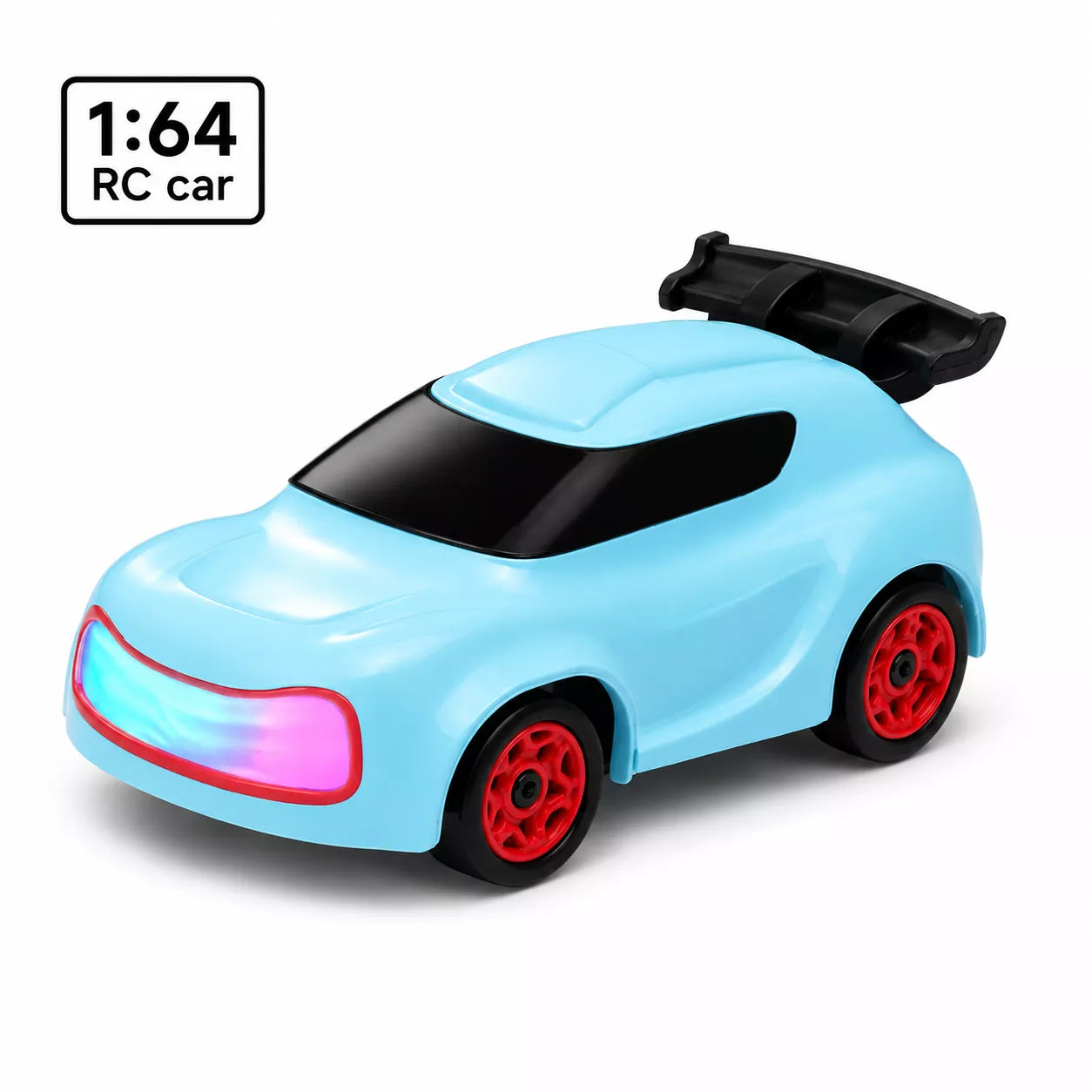 1:64 Mini RC Drift Car | 4WD High-Speed Racing Car with LED Lights (Bestseller)