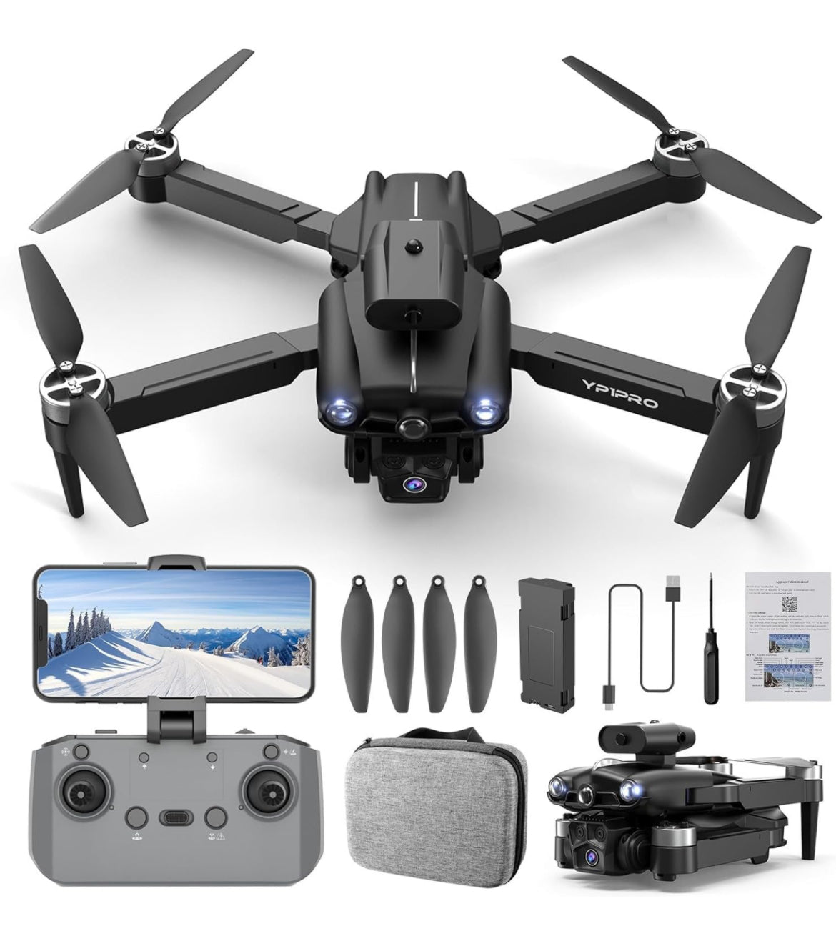 D2 drone(5 camera)orignal obtacle avoidance (sale for 12 hours )