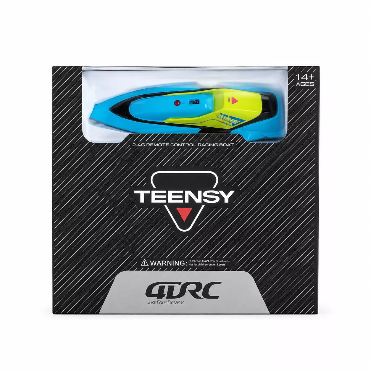4DRC Teensy V Mini RC Boat | 10cm World’s Smallest Racing Boat