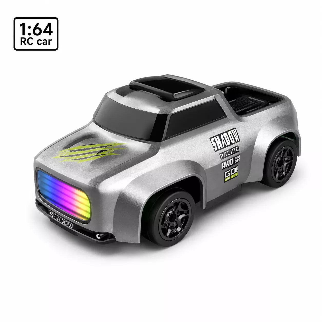 1:64 Mini RC Drift Car | 4WD High-Speed Racing Car with LED Lights (Bestseller)