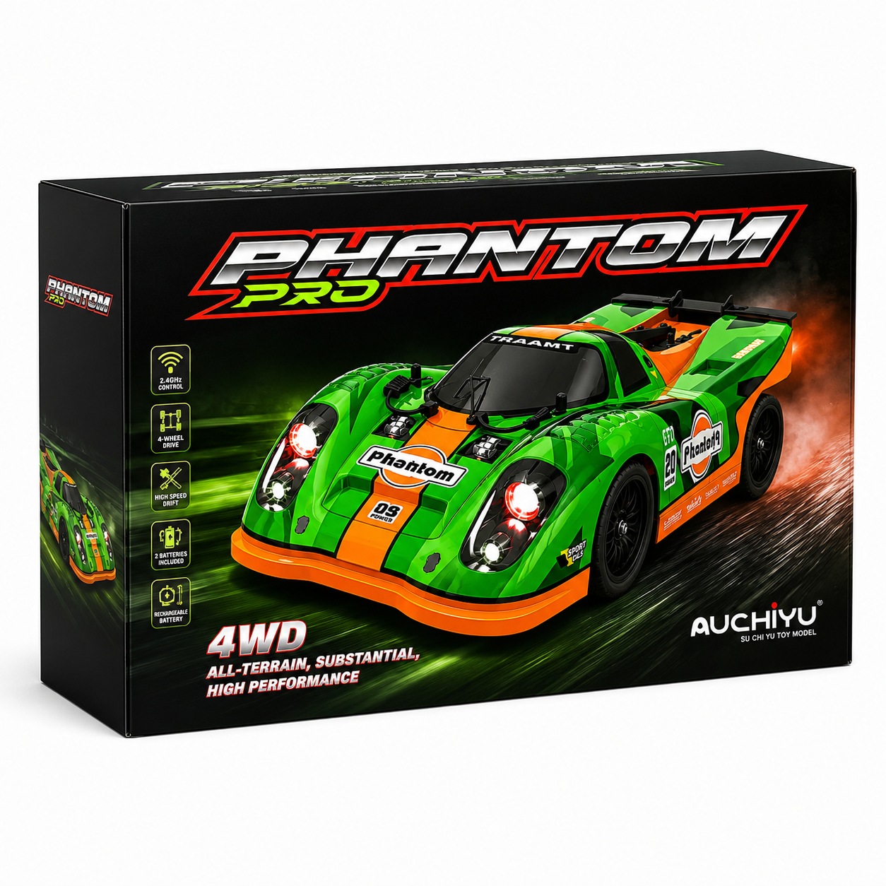 Phantom Pro 09 TopGear 4WD Brushless RC Car- 70KM/H Hobby Grade
