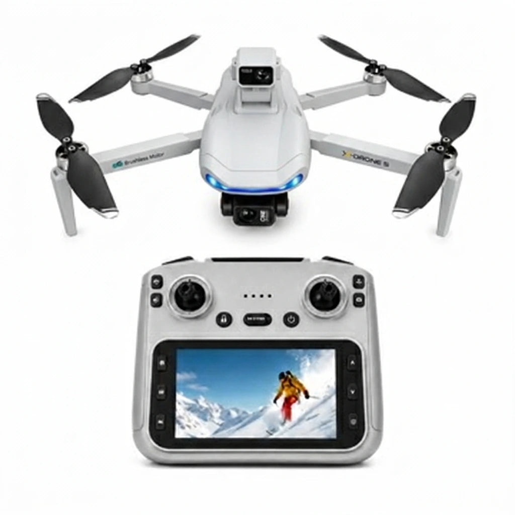 L3 Max GPS Drone with 3-Axis Gimbal Camera, 8K UHD Camera, Screen Remote Controller & Obstacle Avoidance