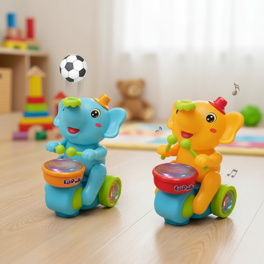 Elephant with flying ball (bestseller)