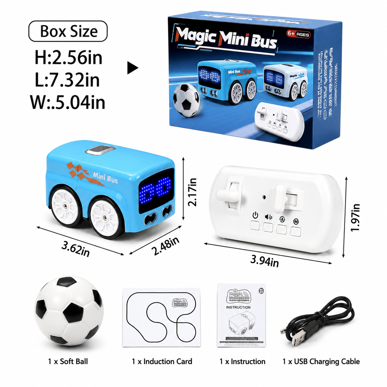 5-in-1 Magic Mini Smart RC Bus