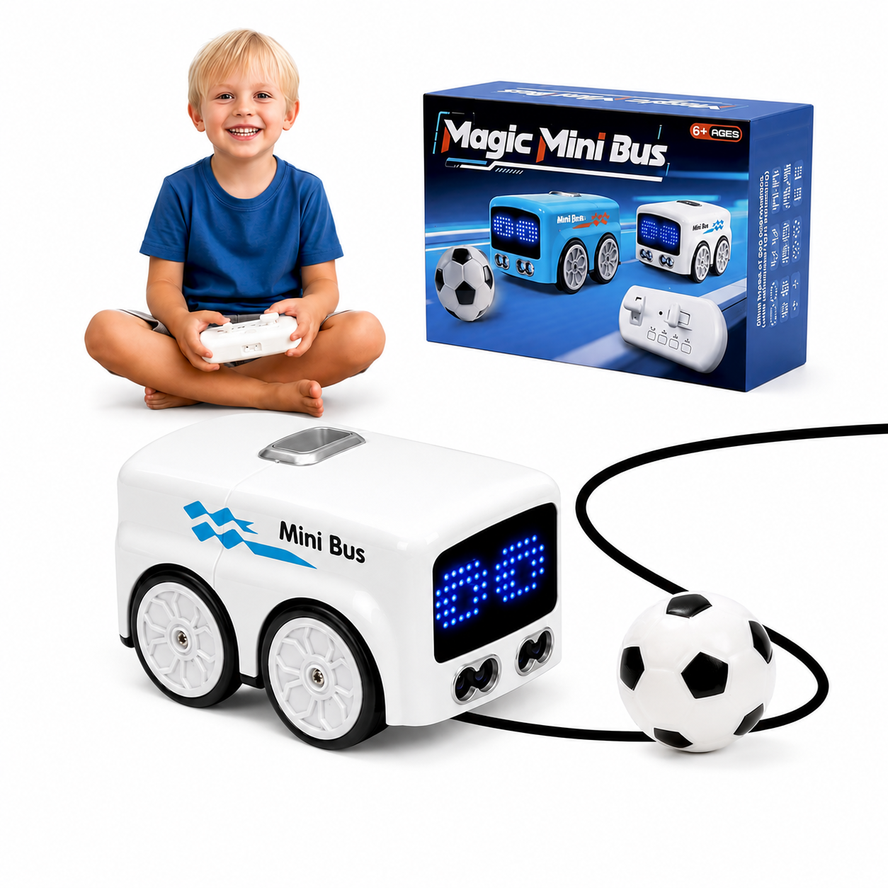 5-in-1 Magic Mini Smart RC Bus