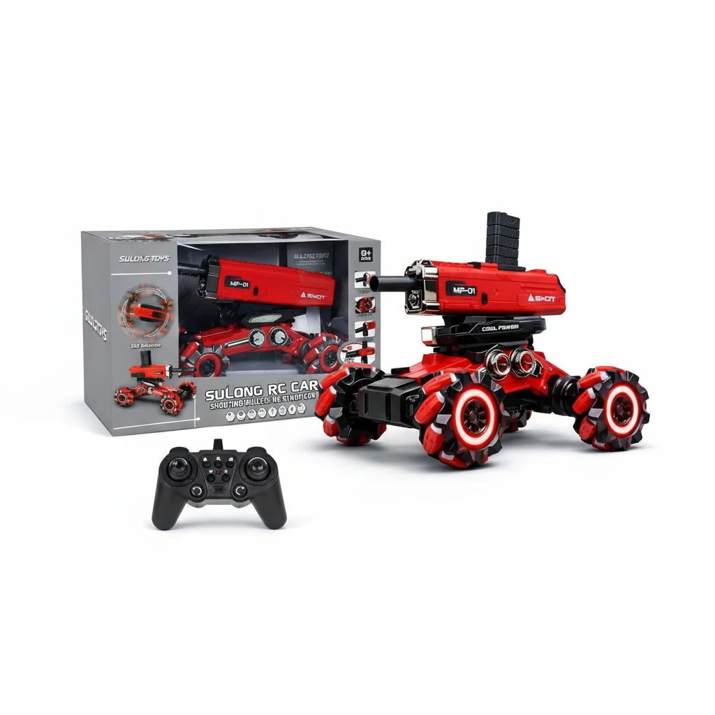 2 in 1 RC Gun Car