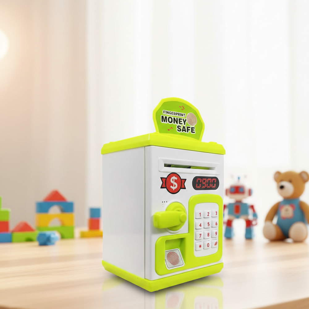 Finger sensor ATM piggy bank