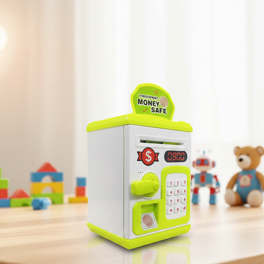 Finger sensor ATM piggy bank