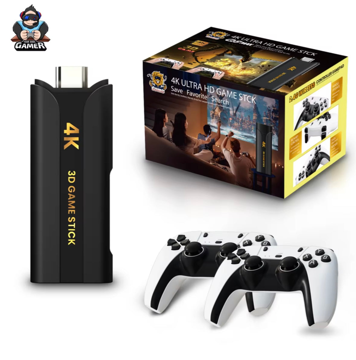 4k ultra hd game stick (37000+ latest games)