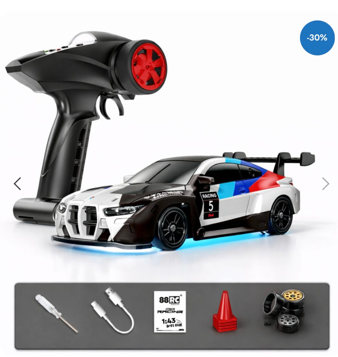 BMW RC DRIFT CAR 1:43