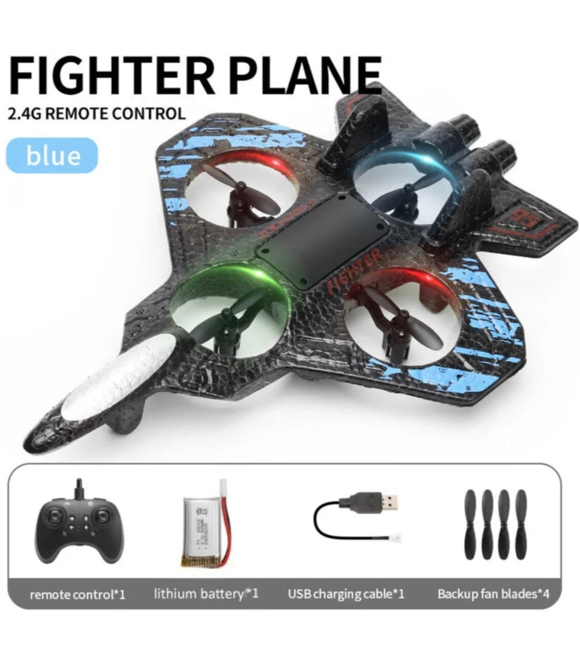 Fighter rc plane 2.4GHz