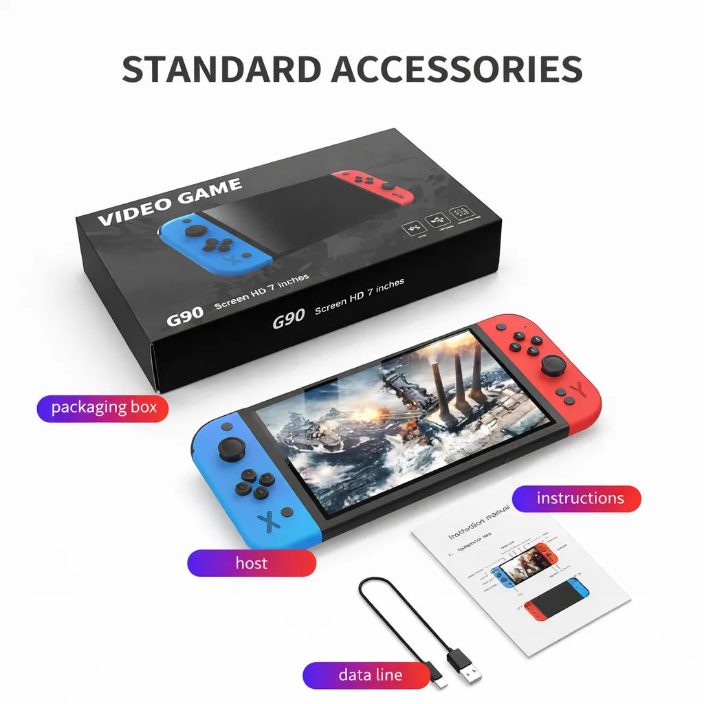 G90 Video Game Console (7 Inch)