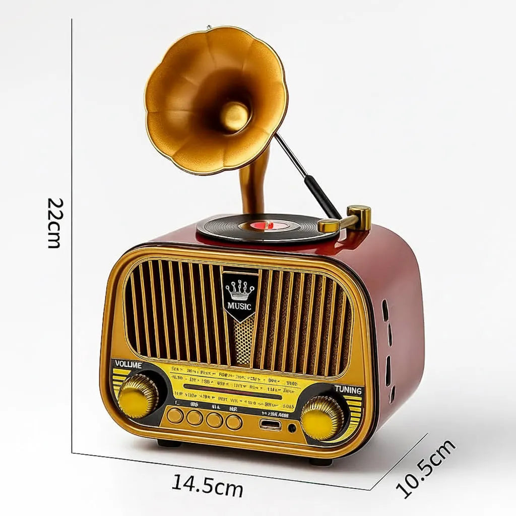 Retro Radio Speaker