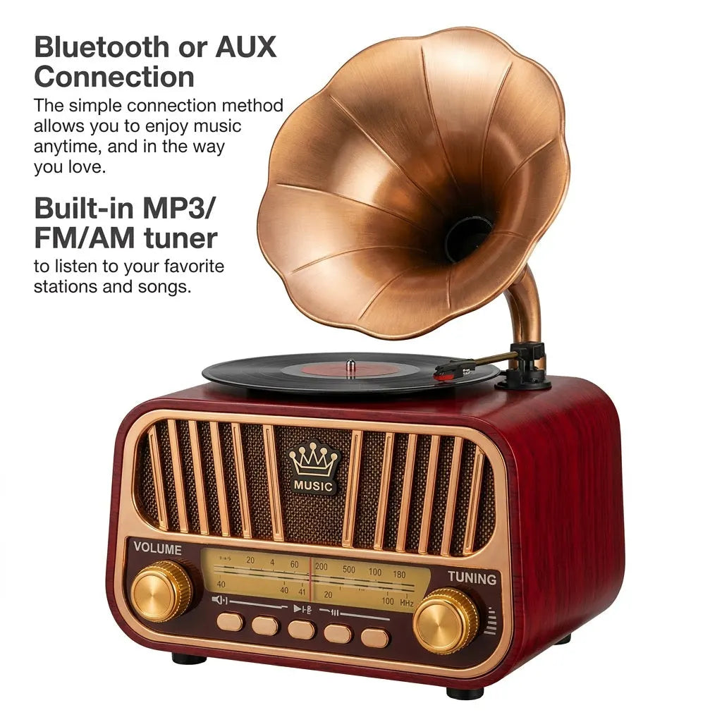 Retro Radio Speaker