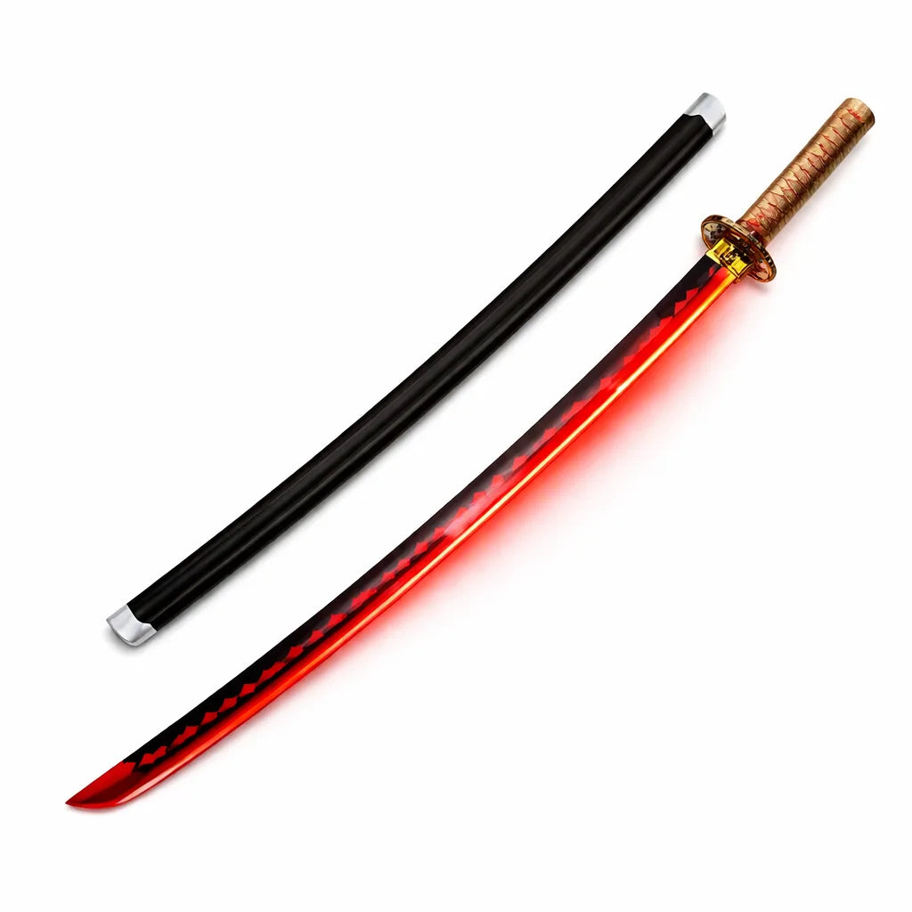 Demon Slayer: Tsugikuni Yoriichi’s Nichirin Led Katana 104cm(stand free)