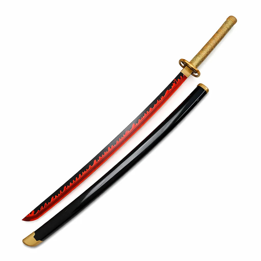 Demon Slayer: Tsugikuni Yoriichi’s Nichirin Led Katana 104cm(stand free)