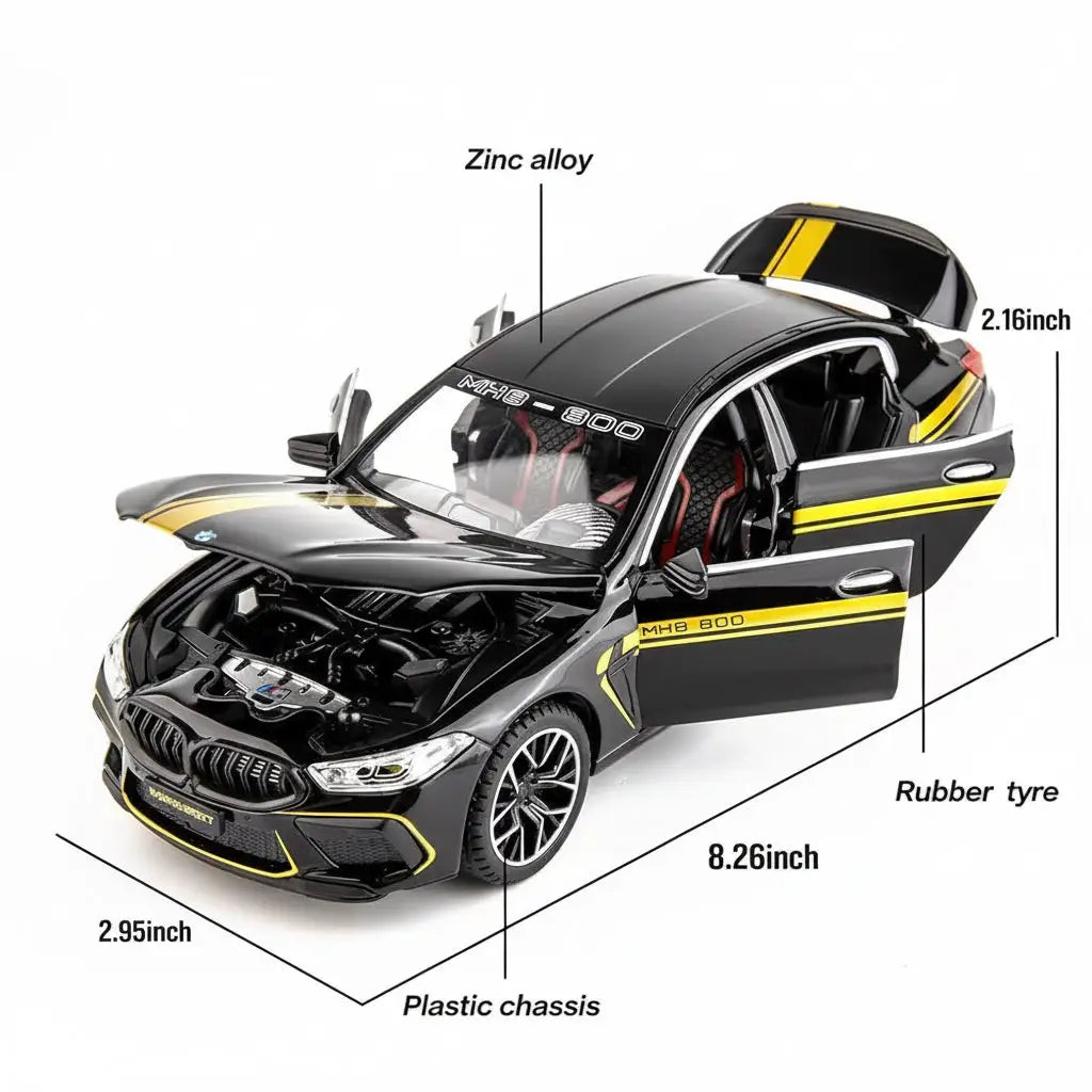 BMW M8 metal die cast (1:24)