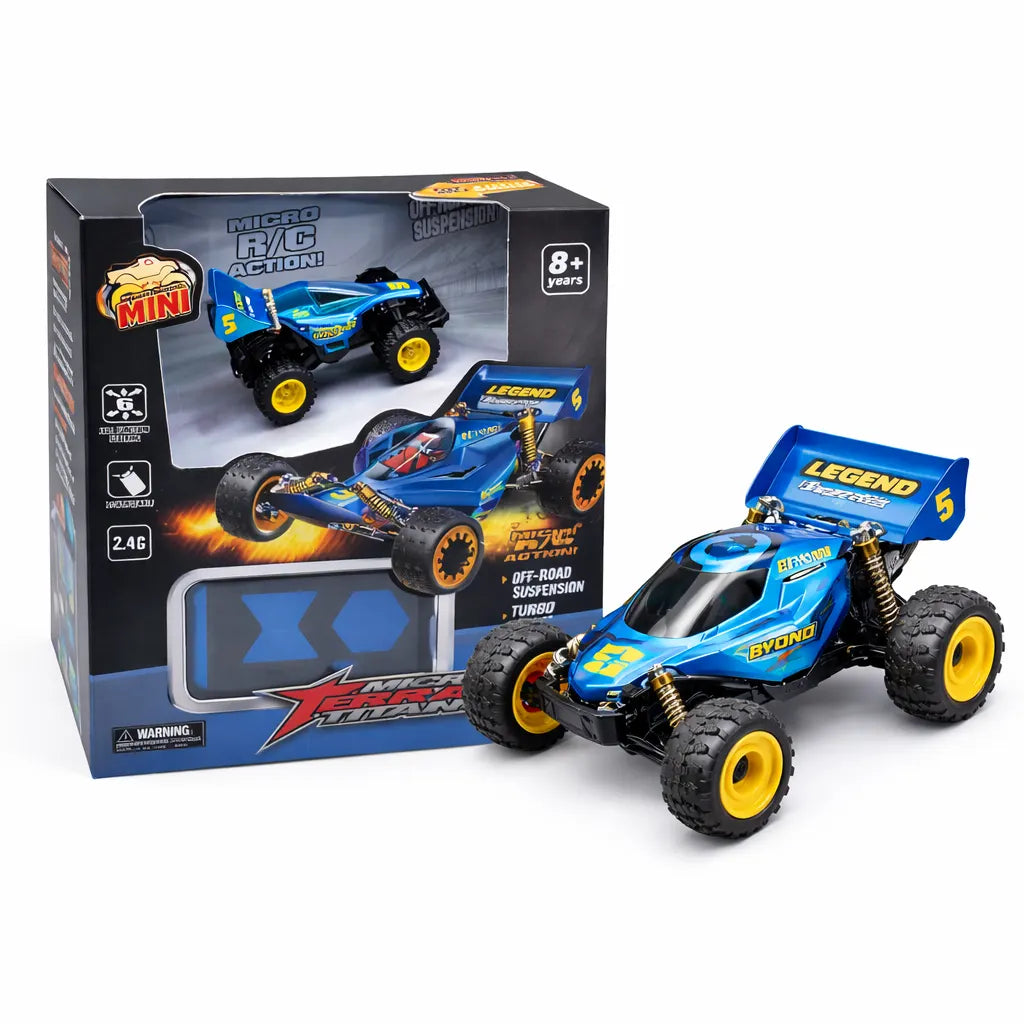Mini RC Buggy Off-Road 1:64