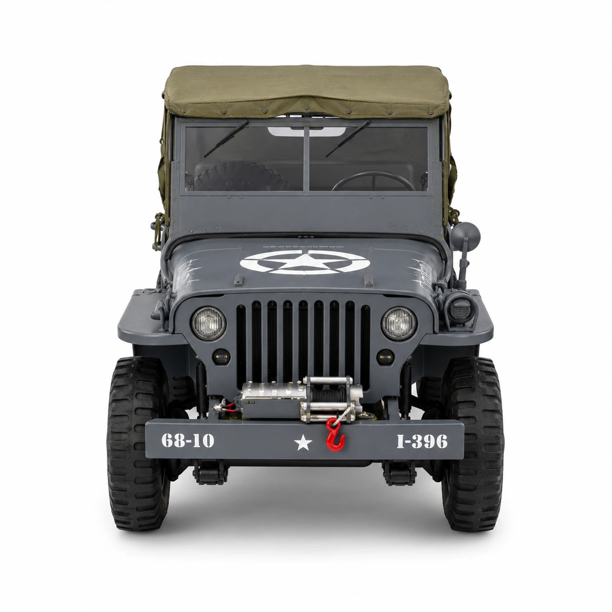 Original Willys Military RC Jeep with Canvas Cover & Winch