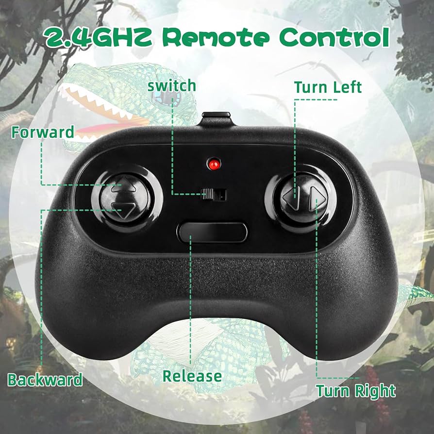 Remote Control Inflatable Dinosaur Toy