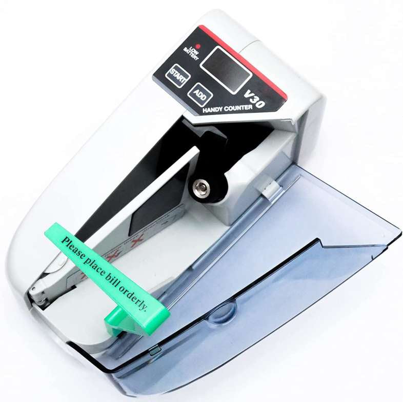 Portable note counting machine