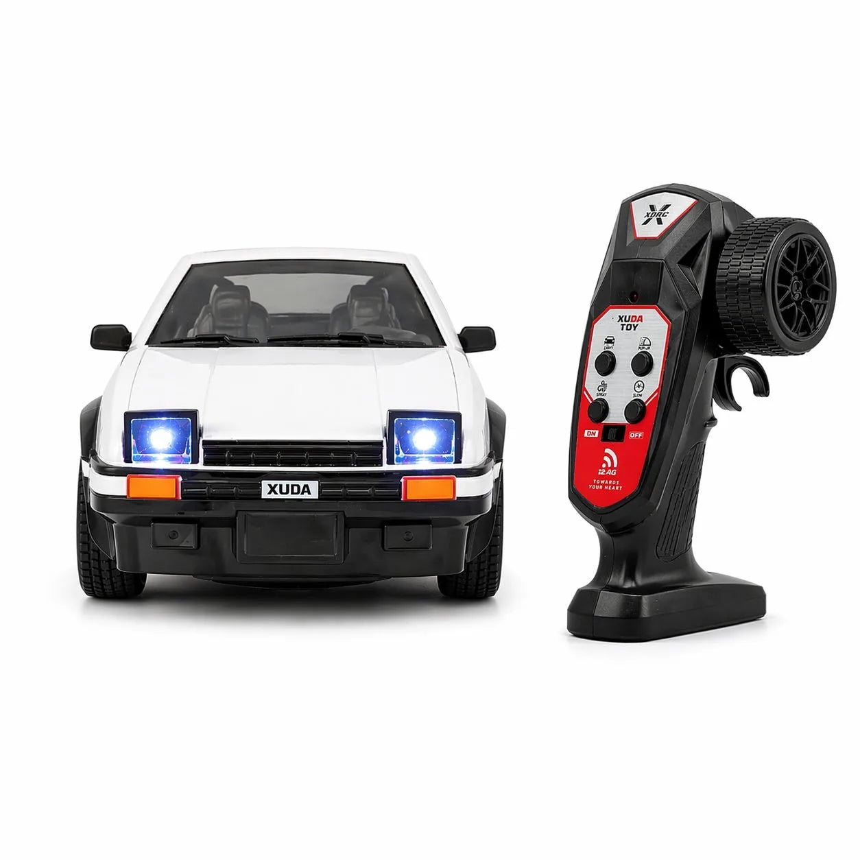 AE86 Drift RC Car with LED Eye Blinking Lights