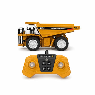 Mini RC Metal Dump Truck (1:64)