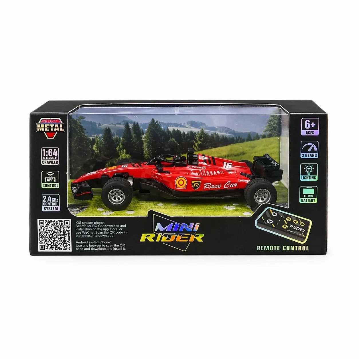 F1 Mini RC Car (1:64)