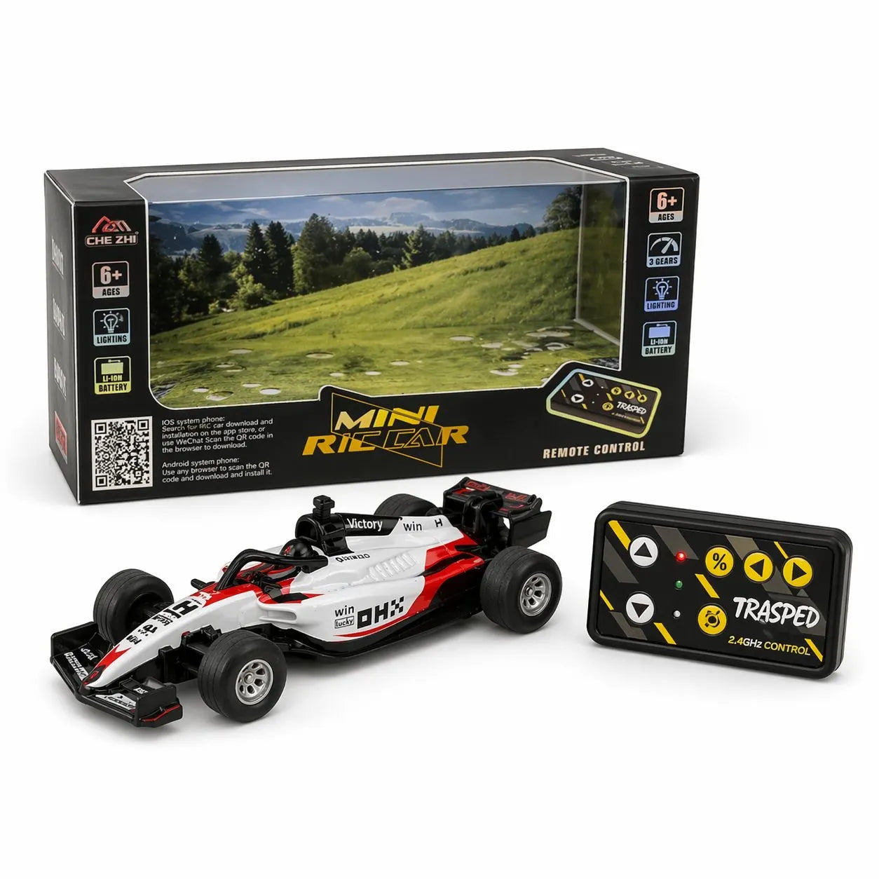 F1 Mini RC Car (1:64)