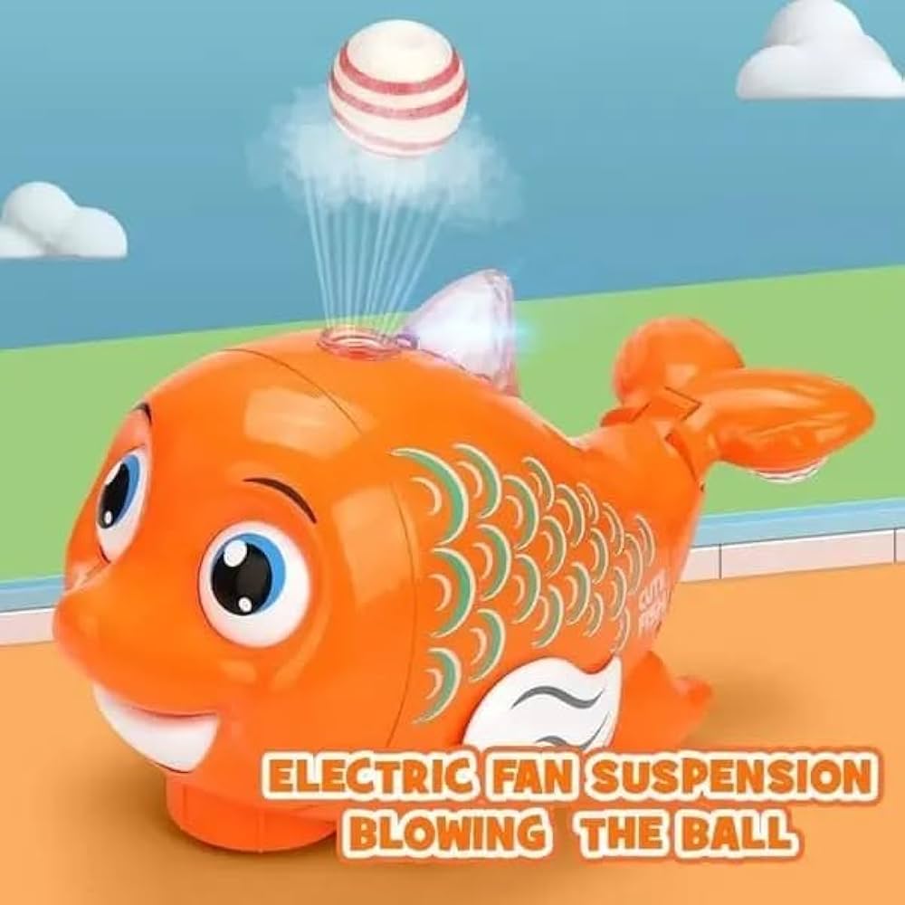 Cute fish (blow the ball)