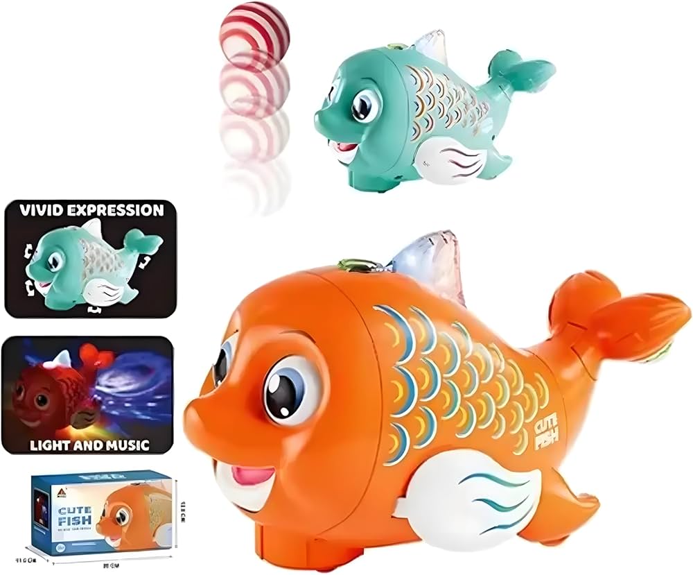 Cute fish (blow the ball)