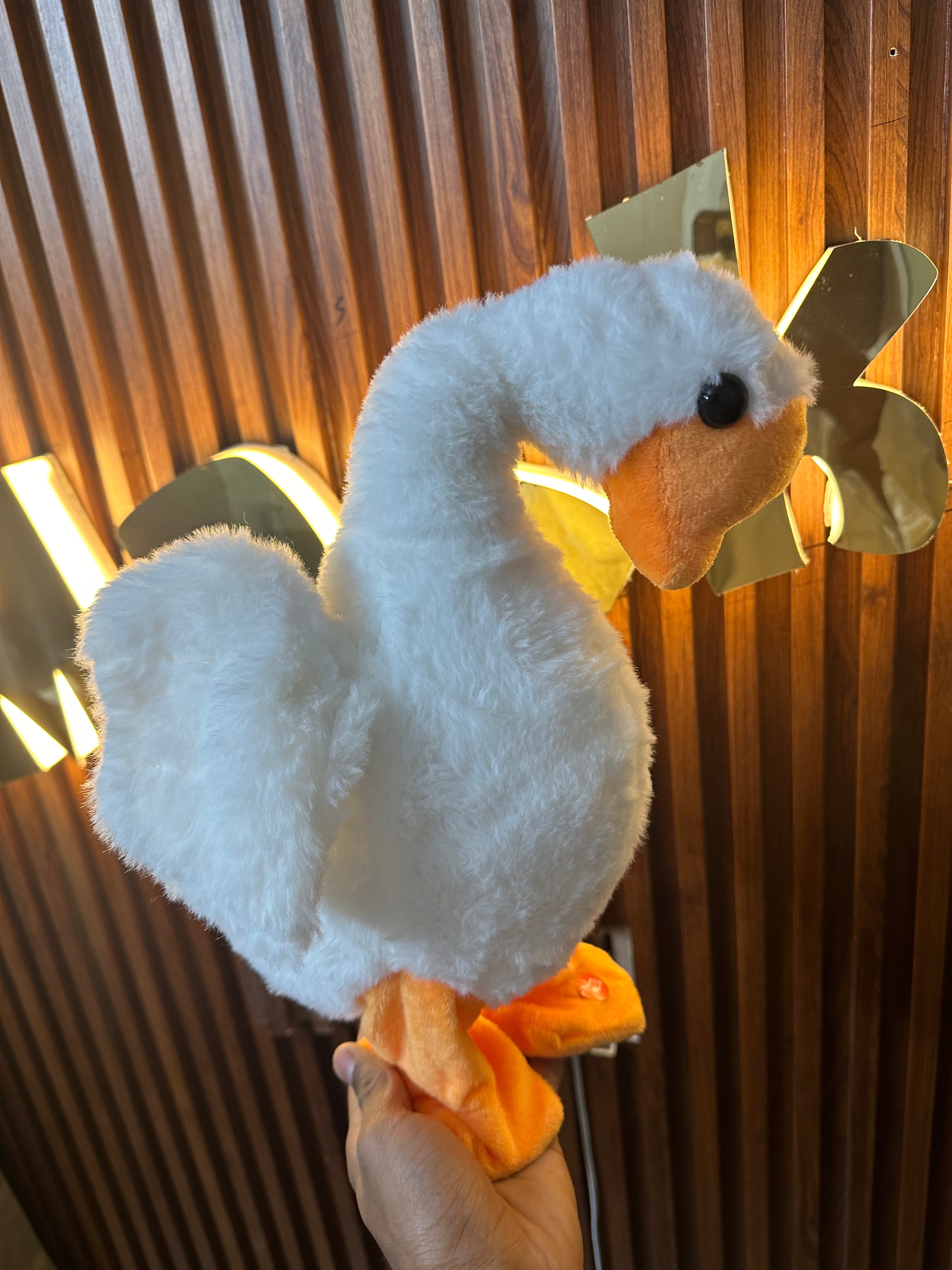 Voice repeating duck