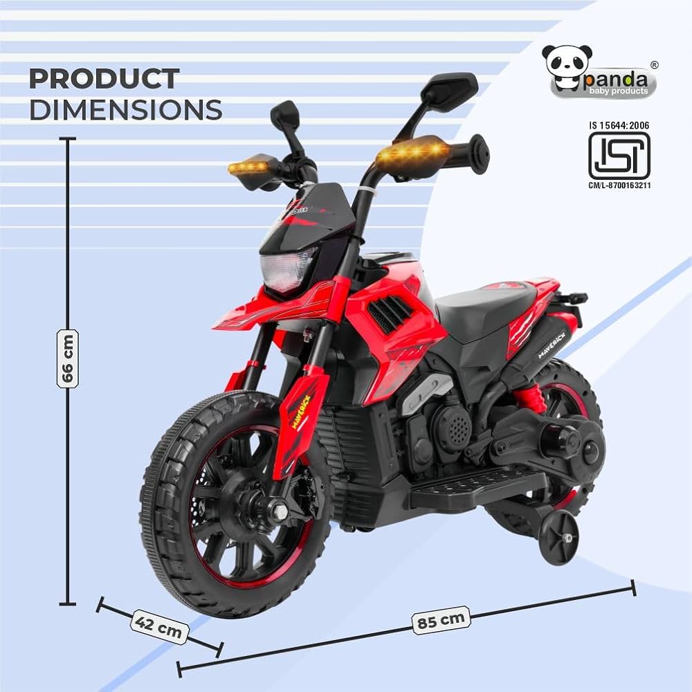 EV HAND RC BIKE (MAVERICK 12VOLT)