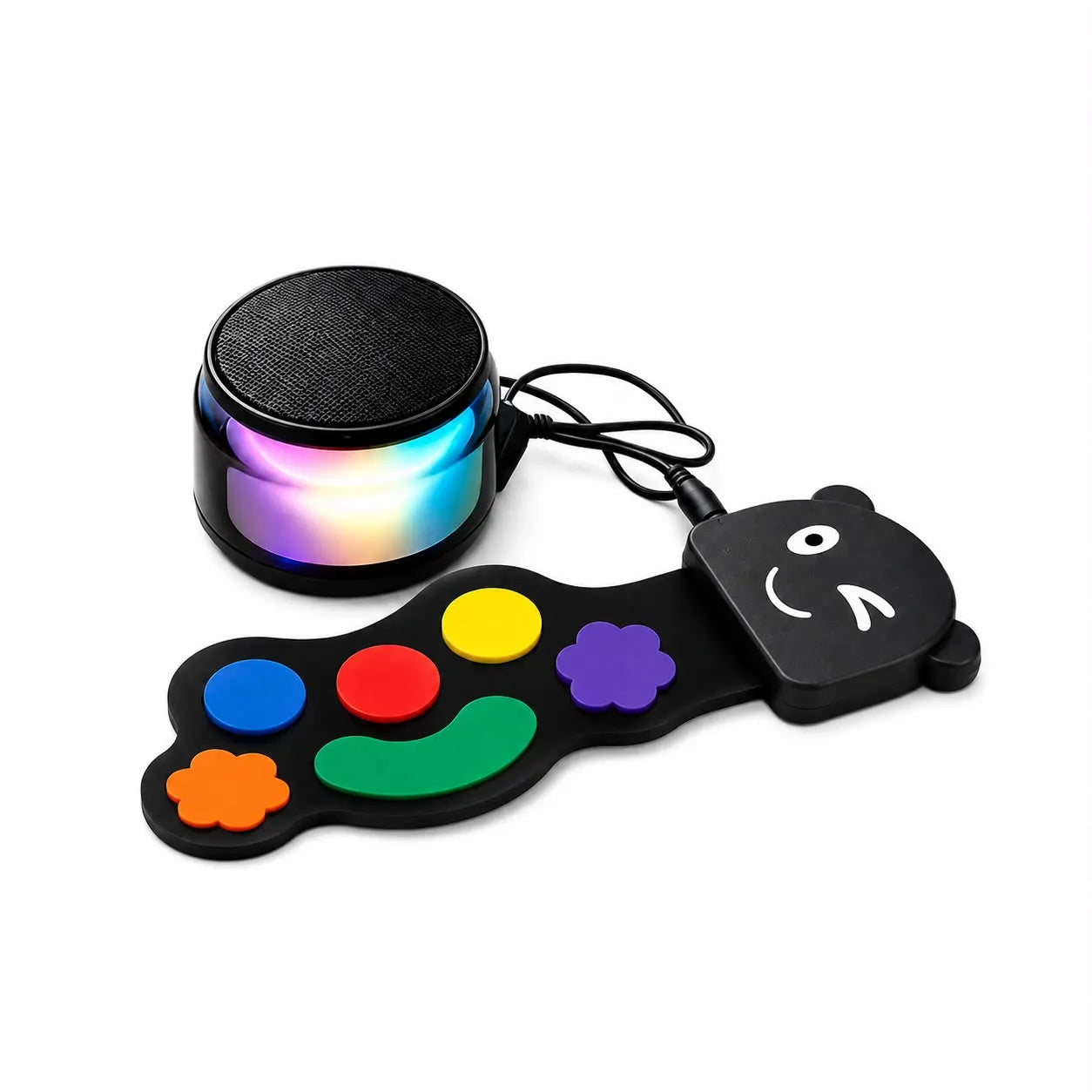 Mini Finger Drum Mat with Bluetooth Speaker
