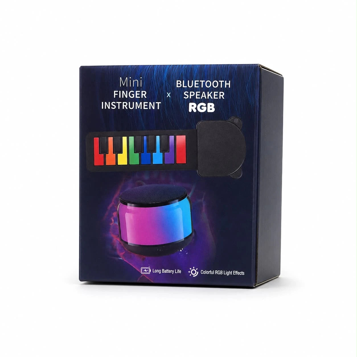 Mini Finger Drum Mat with Bluetooth Speaker