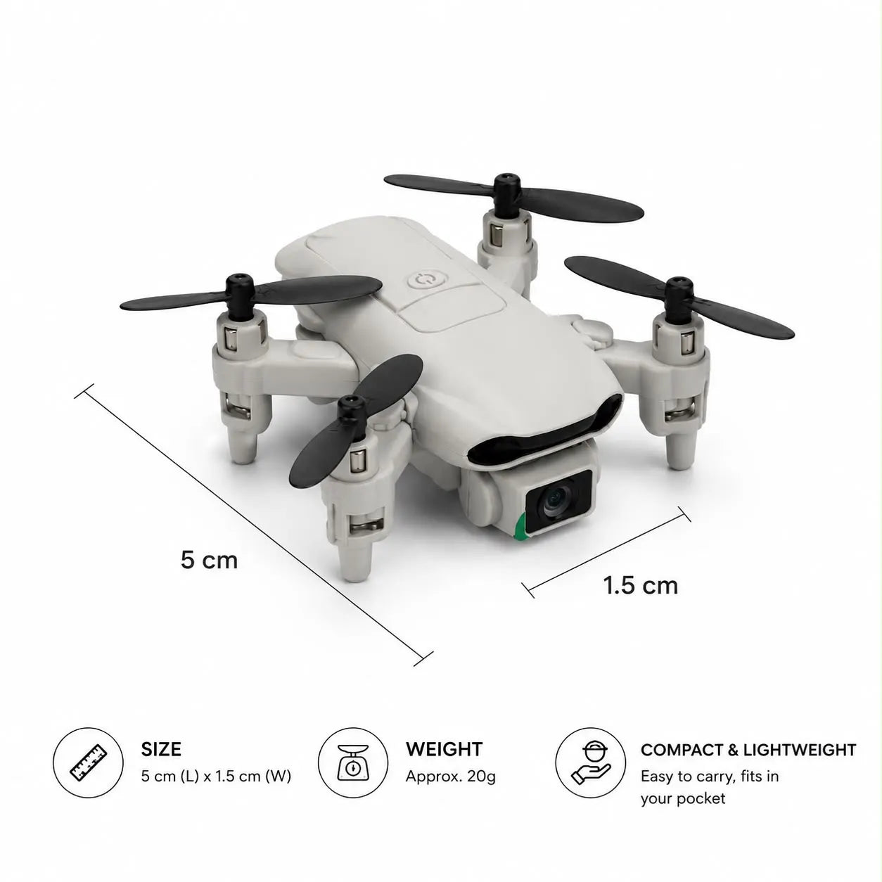 4DRC Mini Nocchi World’s Smallest 4K Camera Drone