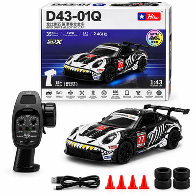 D43-01Q porsche metal rc drift car