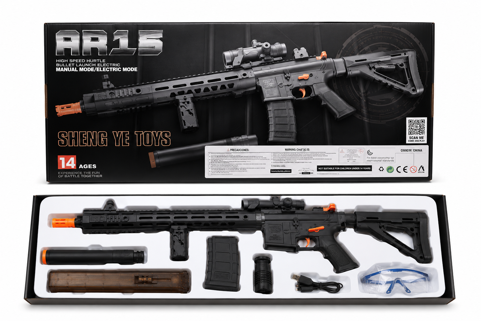 AR57 hobby grade gel blaster